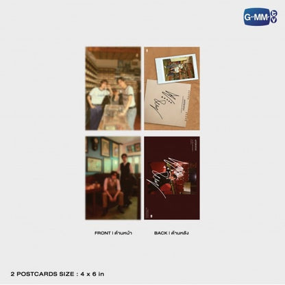 Thai BL GMMTV DMD Domundi Noppanut Guntachai Boun Warut Chawalitrujiwong Prem Until We Meet Again Between Us Studio Wabi Sabi Revamp: The Undead Story pre-order photobook album paody doll keychain A E