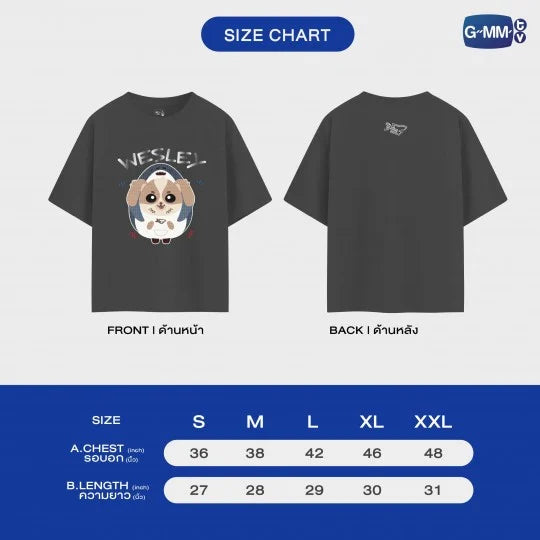 [PRE-ORDER] GMMTV - WESLEY OFFICIAL T-SHIRT