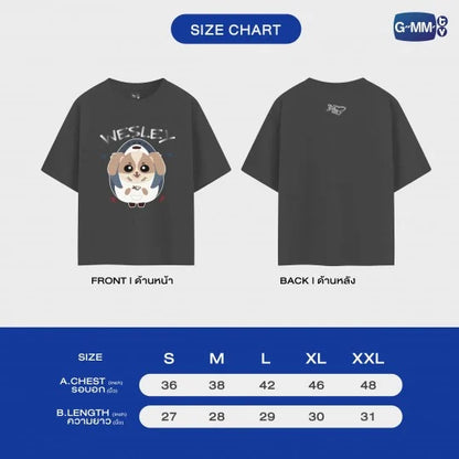 [PRE-ORDER] GMMTV - WESLEY OFFICIAL T-SHIRT