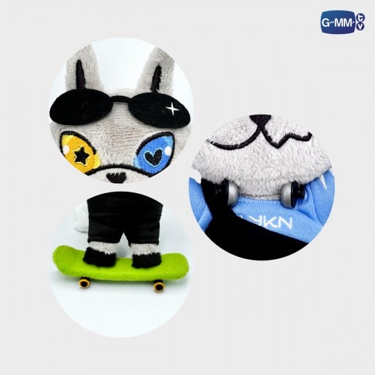 PRE-ORDER] GMMTV - LYKN SKATER LYKYOU DOLL KEYCHAIN【LYKN