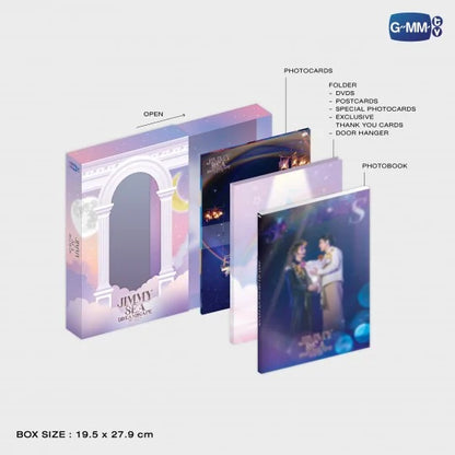 GMMTV DVD BOXSET JIMMY SEA DREAMSCAPE FANCON Europe Thai BL Webshop JimmySea Last Twilight Novel DreamScape Jimmy Jitaraphol Potiwihok Sea Tawinan Anukoolprasert ViceVersa My Magic Prophecy AVOCEAN Doll Keychain Bad Buddy Boys Love