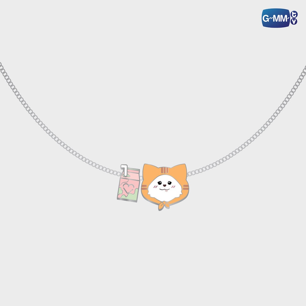 GMMTV MuvMuv Charm Necklace necklace charm jewelry accessory fashion merch GMMTV official merchandise BL romance drama Thai BL series actors PondPhuwin FirstKhaotung JoongDunk JimmySea OffGun EarthMix ForceBook GeminiFourth TayNew BrightWin PerthChimon Only Friends My School President Love You Teacher webshop online store web shop pre-order limited edition EU UK Europe USA shipping international store fan merch collection gift store apparel outfit cosplay fanwear accessory collectible charm jewelry necklace