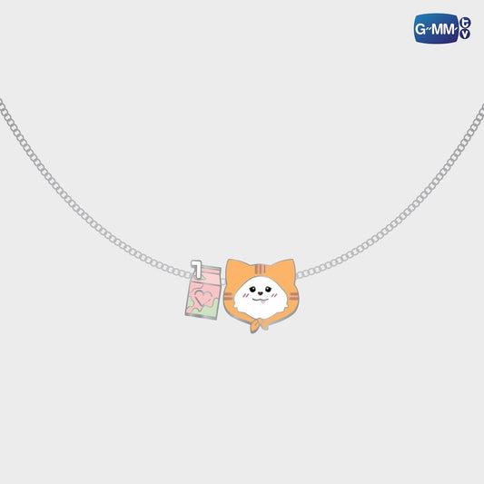 GMMTV MuvMuv Charm Necklace necklace charm jewelry accessory fashion merch GMMTV official merchandise BL romance drama Thai BL series actors PondPhuwin FirstKhaotung JoongDunk JimmySea OffGun EarthMix ForceBook GeminiFourth TayNew BrightWin PerthChimon Only Friends My School President Love You Teacher webshop online store web shop pre-order limited edition EU UK Europe USA shipping international store fan merch collection gift store apparel outfit cosplay fanwear accessory collectible charm jewelry necklace