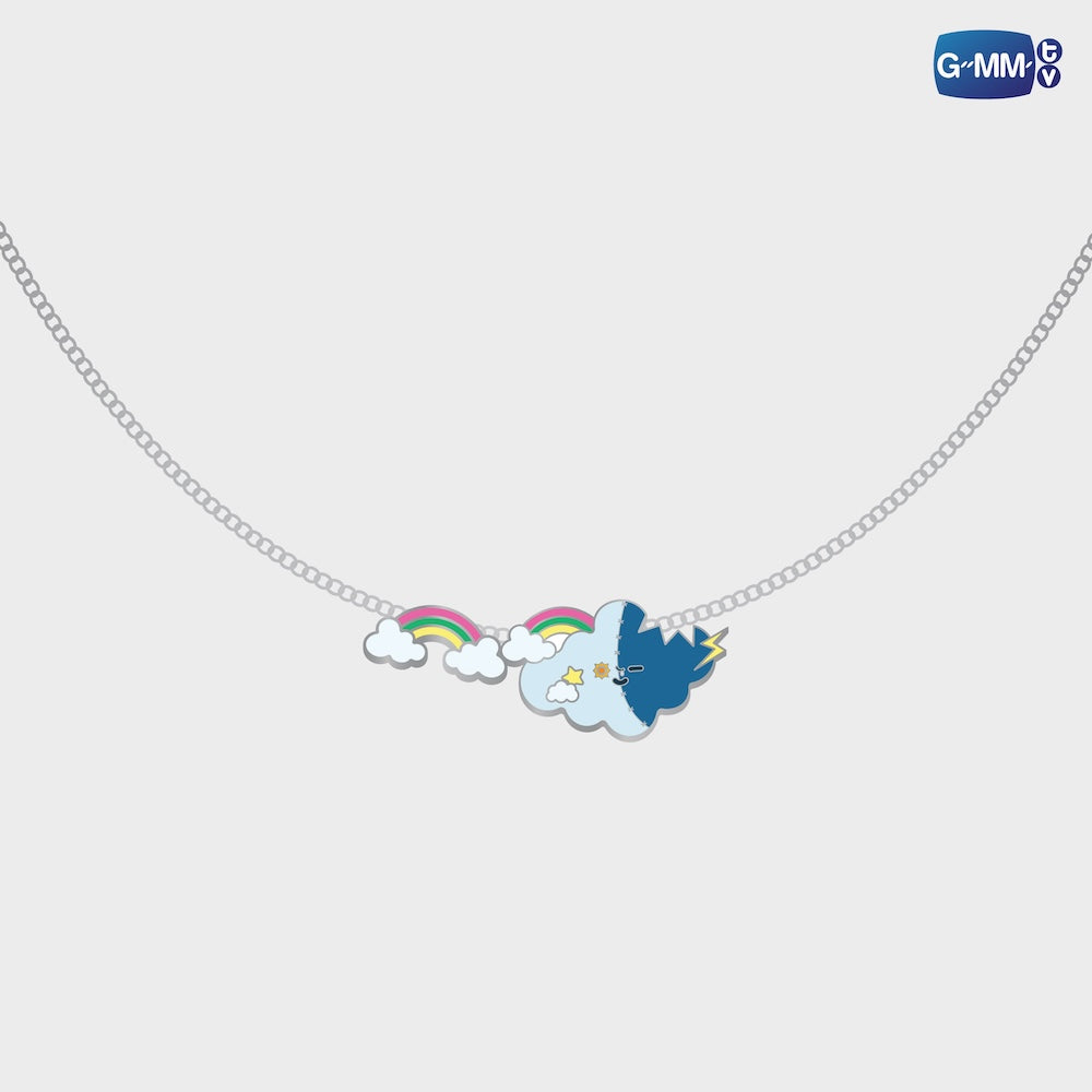 GMMTV Smyle Charm Necklace necklace charm jewelry accessory fashion merch GMMTV official merchandise BL romance drama Thai BL series actors PondPhuwin FirstKhaotung JoongDunk JimmySea OffGun EarthMix ForceBook GeminiFourth TayNew BrightWin PerthChimon Only Friends My School President Love You Teacher webshop online store web shop pre-order limited edition EU UK Europe USA shipping international store fan merch collection gift store apparel outfit cosplay fanwear accessory collectible charm jewelry necklace 