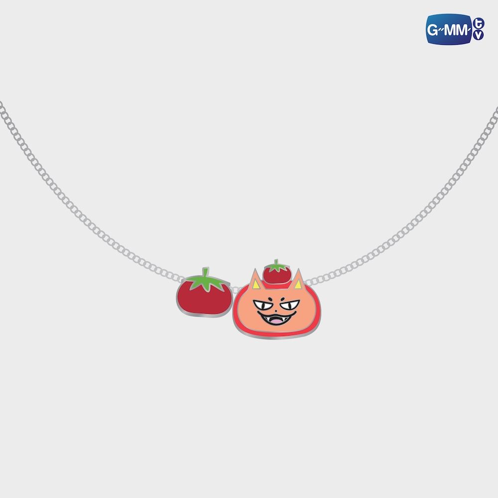 GMMTV Tomafox Charm Necklace necklace charm jewelry accessory fashion merch BL romance drama Thai BL series GMMTV official merchandise actors PondPhuwin FirstKhaotung JoongDunk JimmySea OffGun EarthMix ForceBook GeminiFourth TayNew BrightWin PerthChimon Only Friends My School President Love You Teacher webshop online store web shop pre-order limited edition EU UK Europe USA shipping international store fan merch collection gift store apparel outfit cosplay fanwear accessory collectible charm jewelry necklac