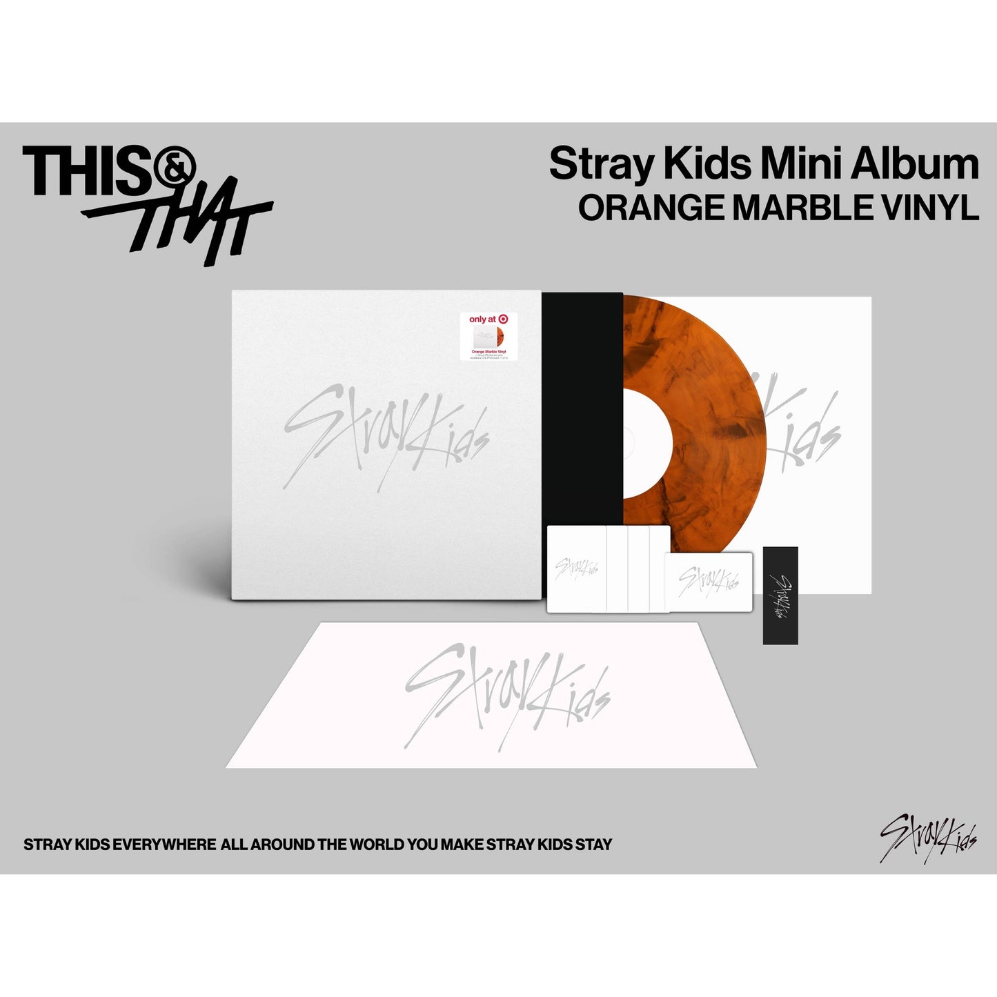 【PRE-ORDER】 STRAY KIDS - THIS & THAT (TARGET EXCLUSIVE, VINYL)