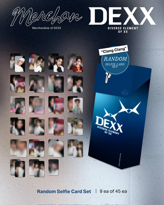 [PRE-ORDER] DMD - DEXX (Diverse Elements Of XX) 1st Single Debut "Clang Clang" Random Selfie Card Set + Lottery (Win: Fansign or Signed Album)