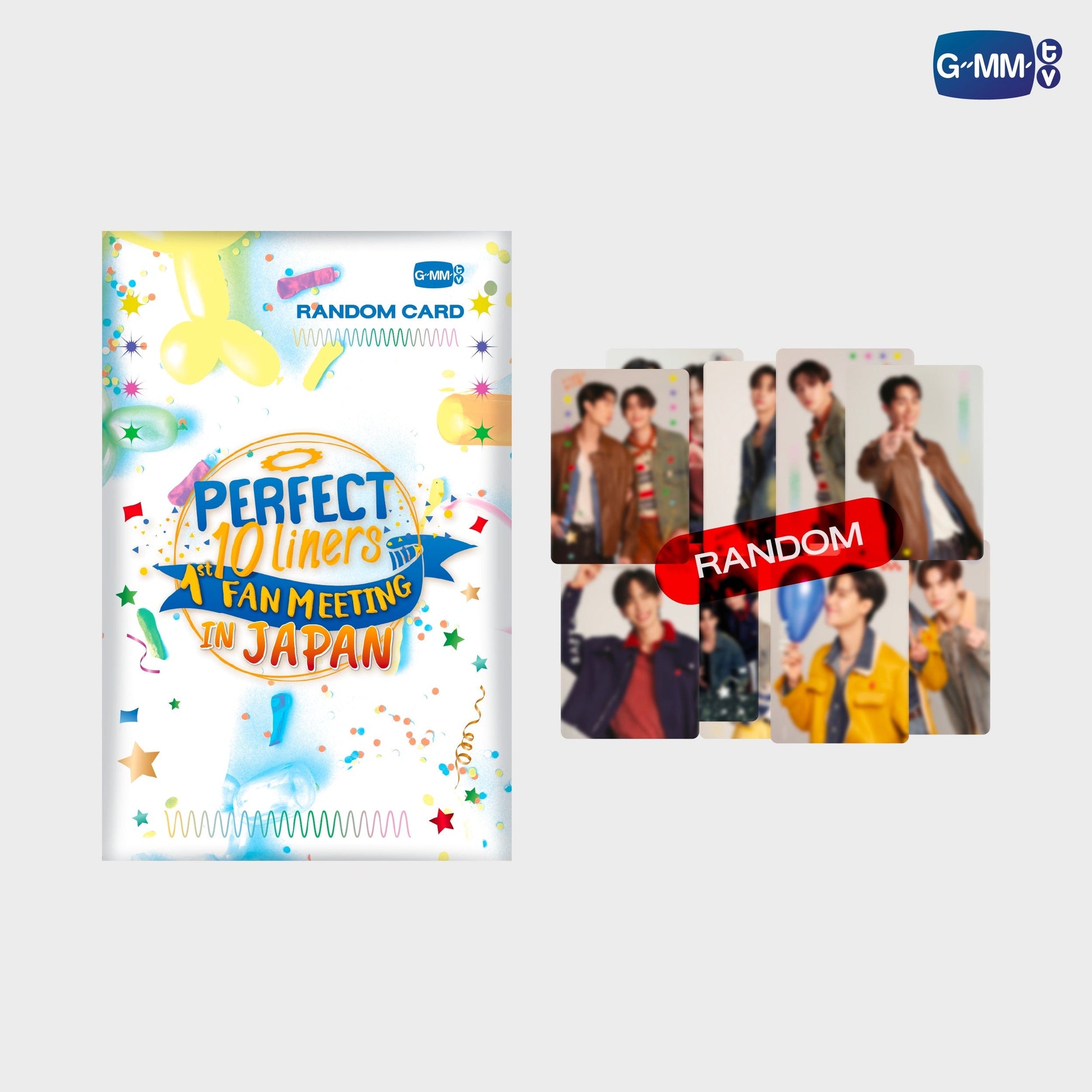 【PRE-ORDER】 GMMTV - PERFECT 10 LINER IN JAPAN RANDOM CARD (3 OF 34)