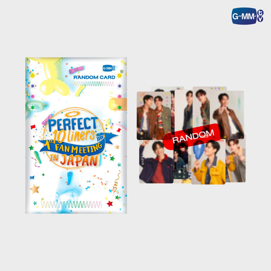 【PRE-ORDER】 GMMTV - PERFECT 10 LINER IN JAPAN RANDOM CARD (3 OF 34)