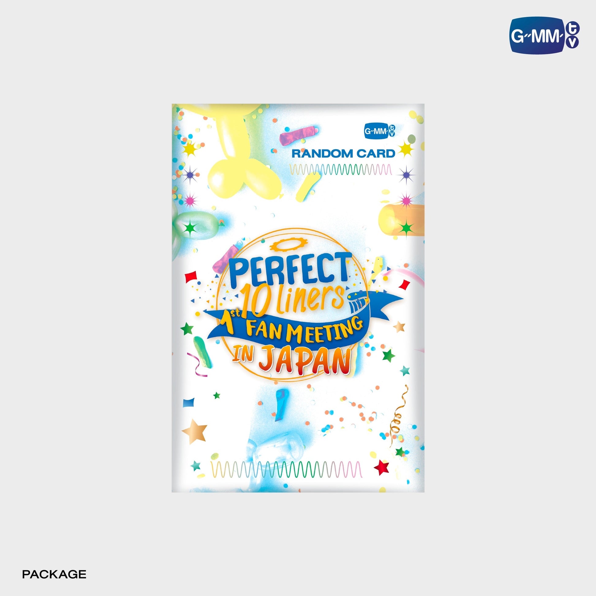 【PRE-ORDER】 GMMTV - PERFECT 10 LINER IN JAPAN RANDOM CARD (3 OF 34)
