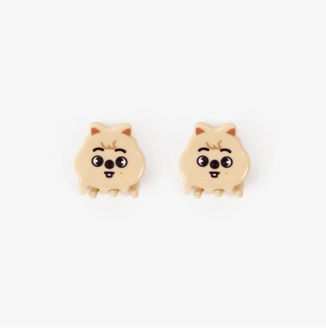 [PRE-ORDER] STRAY KIDS - SKZOO MINI HAIR CLIP | JYP JAPAN POPUP STORE 2025 SKZ SAUNA Official Goods