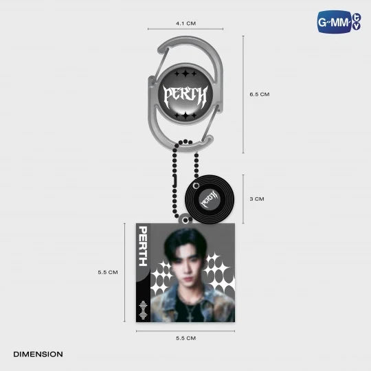 EUROPE GLOBAL PRE-ORDER GMMTV RISER CONCERT : THE FIRST RISE CARABINER KEYCHAIN T-SHIRT DOLL KEYCHAIN BOX SET LYKN LYKN, JASP.ER, FELIZZ, CLO’VER, Krist, Nanon, Win Metawin, Gemini, Fourth, Phuwin, Perth