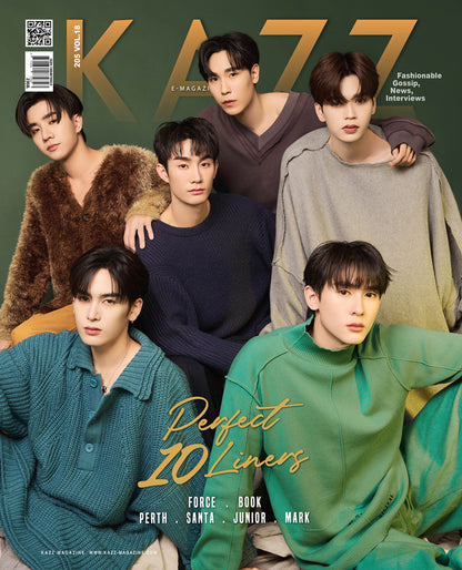 [PRE-ORDER] KAZZ Magazine No.205 Perfect 10 Liners – Force Book + FREE Postcard Gift