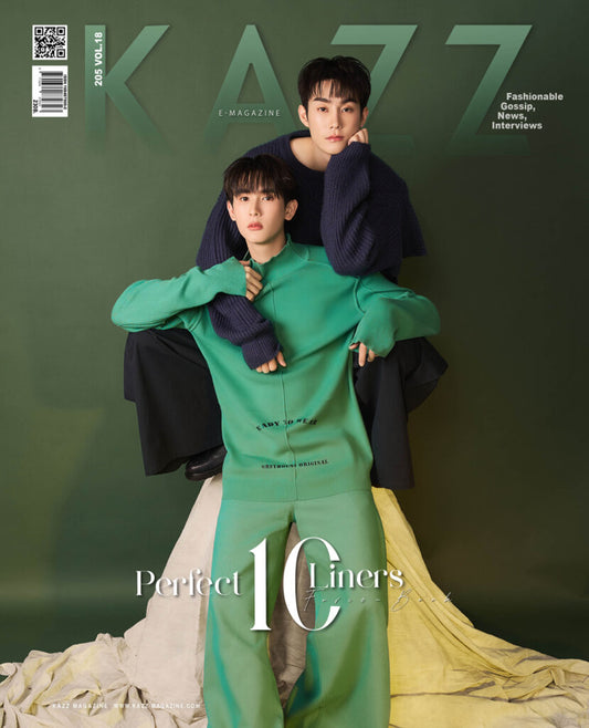 [PRE-ORDER] KAZZ Magazine No.205 Perfect 10 Liners – Force Book + FREE Postcard Gift