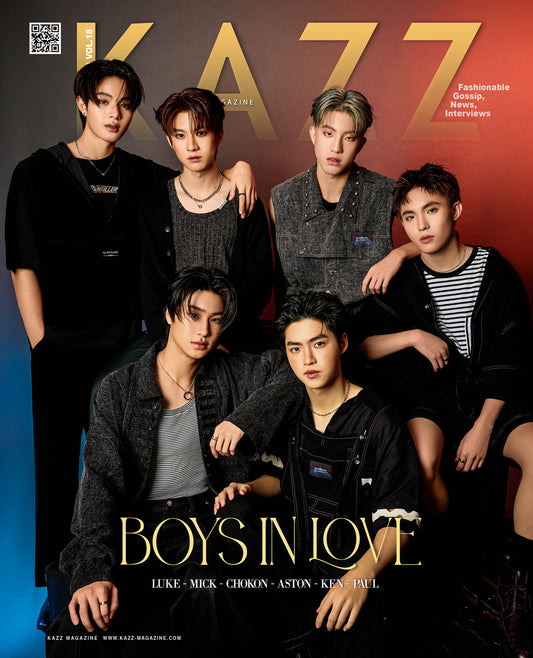 [PRE-ORDER] KAZZ Magazine No.210 Boys In Love – Luke Mick Chokun Aston Ken Paul