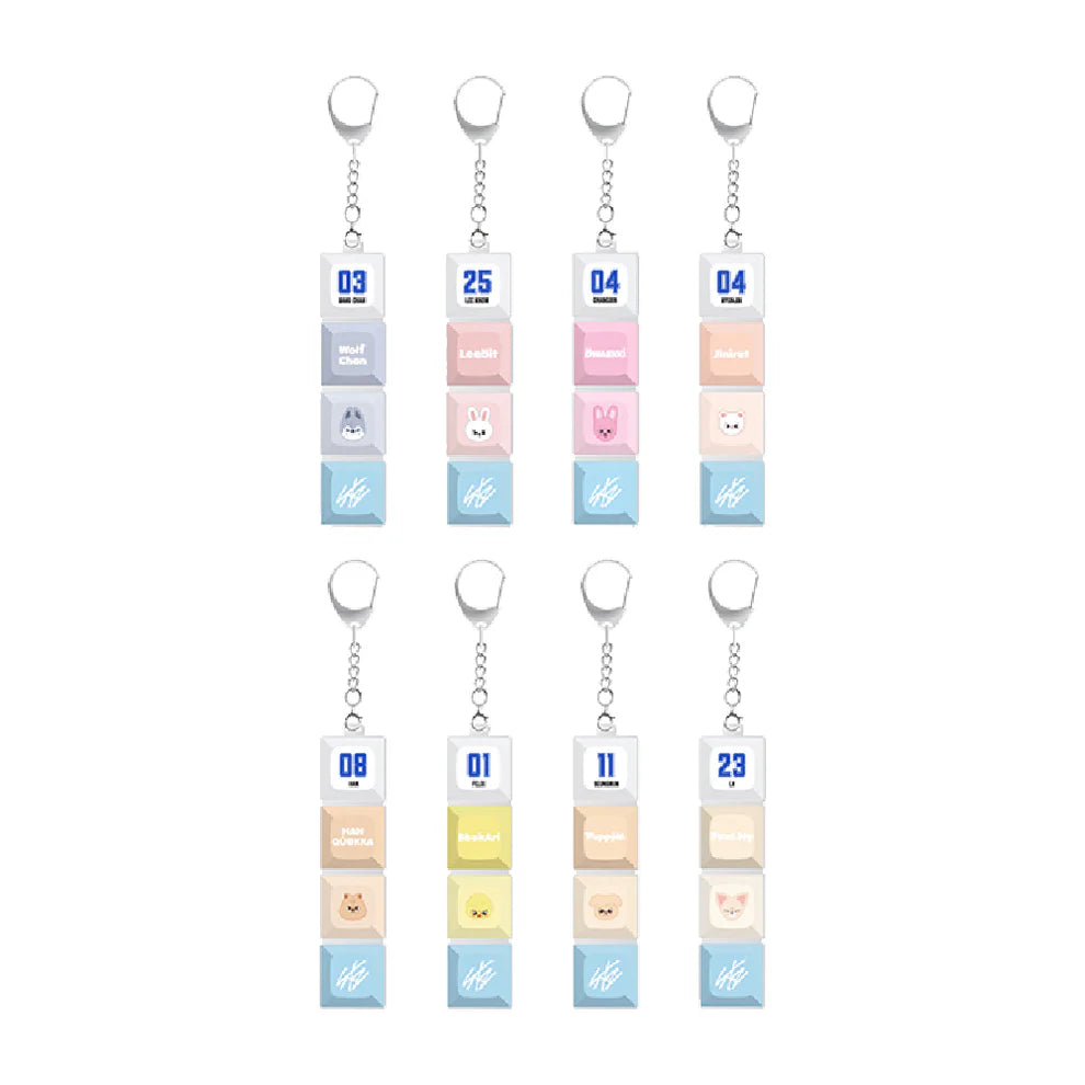 [PRE-ORDER] STRAY KIDS - KARMA POP-UP STORE [SKZOO KEYCAP KEYRING]