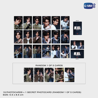 【PRE-ORDER】 GMMTV - MR.KILL COLLECTIBLE CARD SET