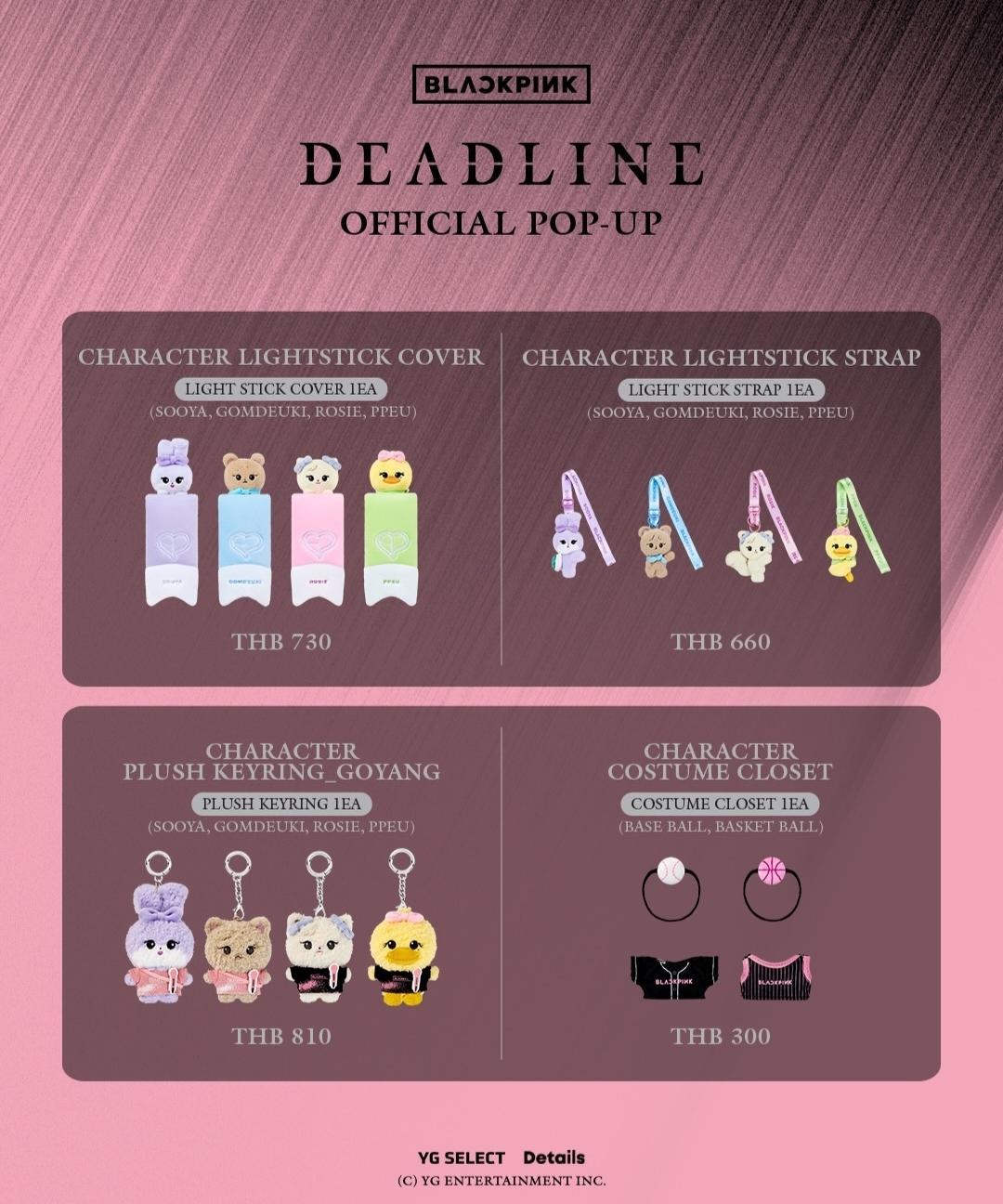 [PRE-ORDER] BLACKPINK - "DEADLINE" POP-UP in BANGKOK