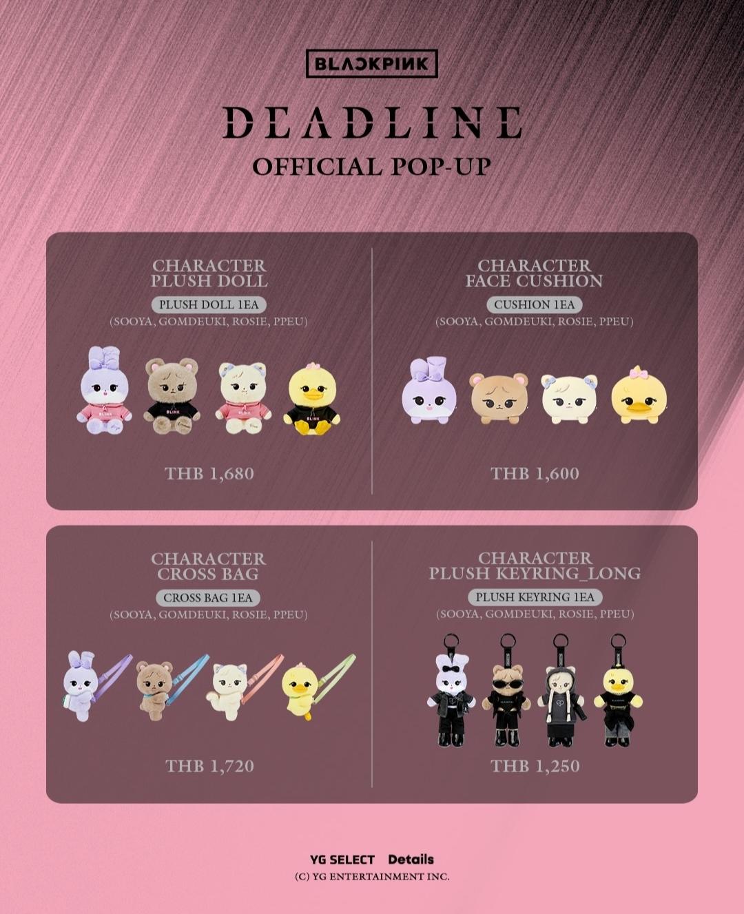 [PRE-ORDER] BLACKPINK - "DEADLINE" POP-UP in BANGKOK
