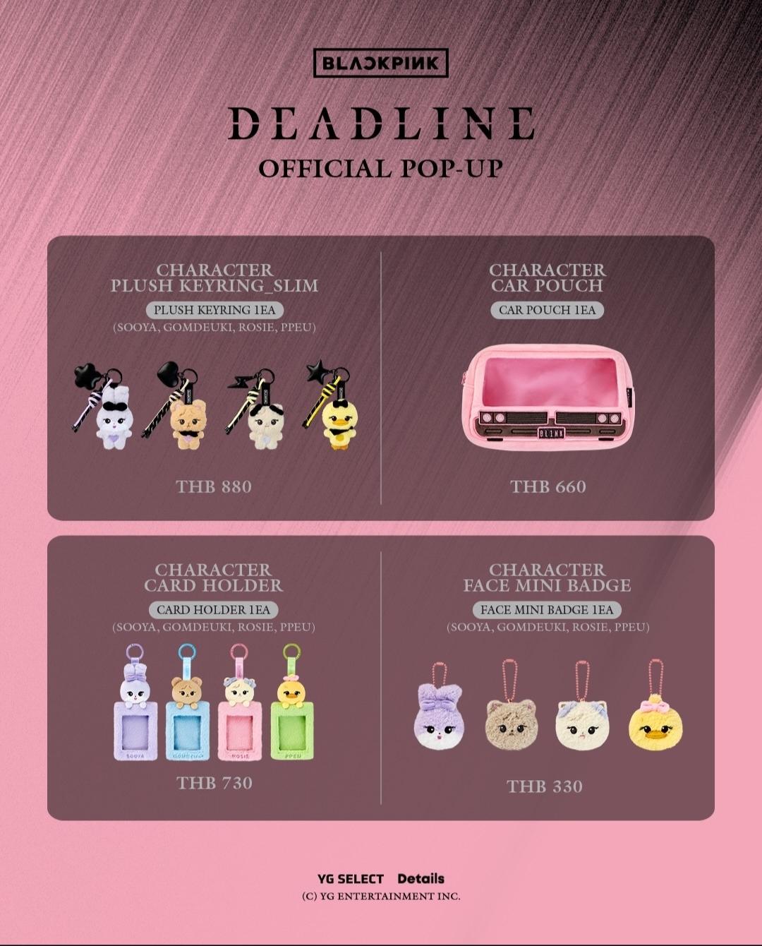 [PRE-ORDER] BLACKPINK - "DEADLINE" POP-UP in BANGKOK