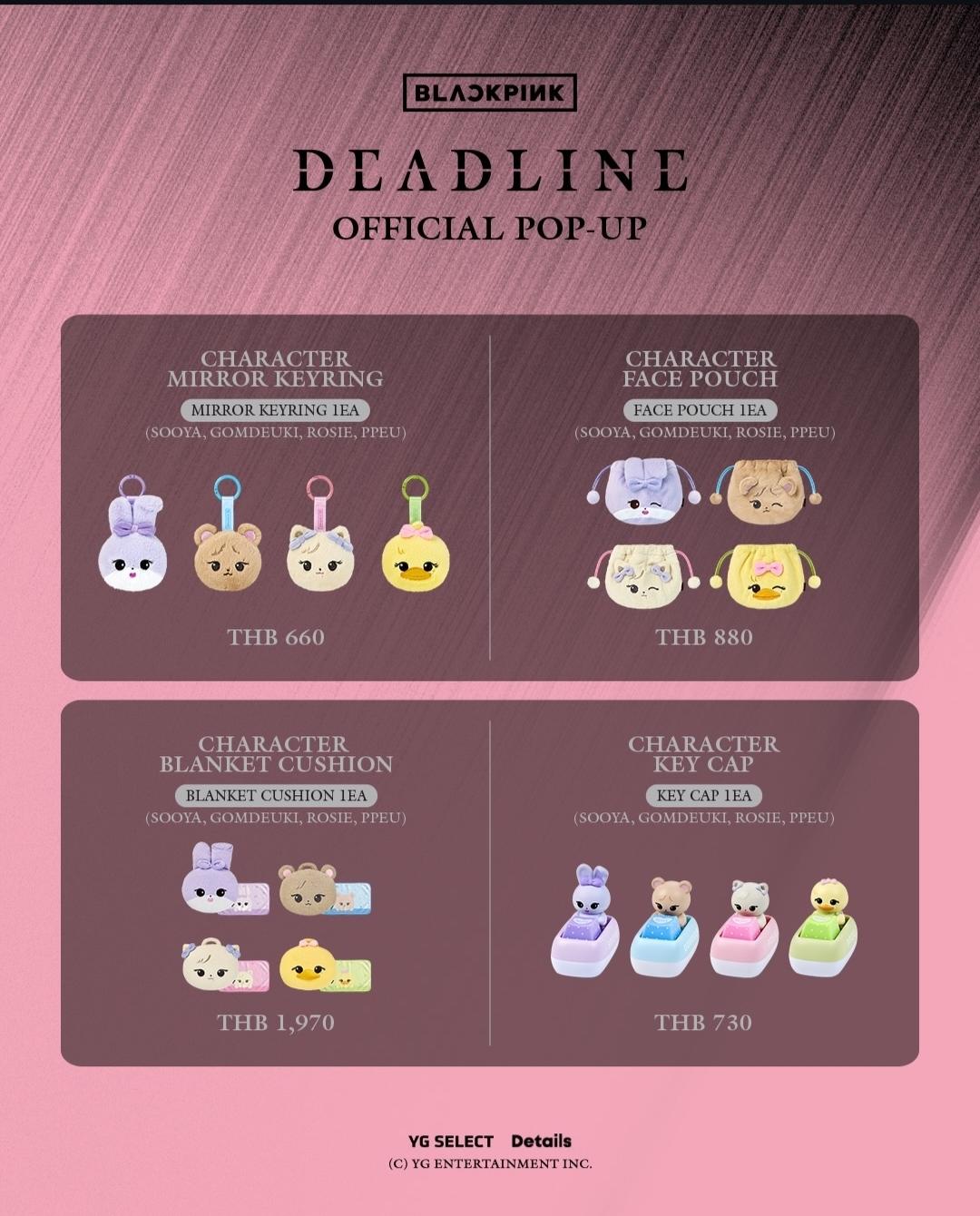 [PRE-ORDER] BLACKPINK - "DEADLINE" POP-UP in BANGKOK