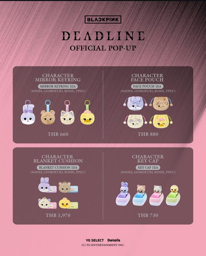 [PRE-ORDER] BLACKPINK - "DEADLINE" POP-UP in BANGKOK