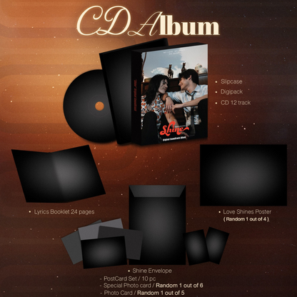 [PRE-ORDER] SHINE THE SERIES - "SHINE" ORIGINAL SOUNDTRACK CD ALBUM & VINYL DISCOUNT SET