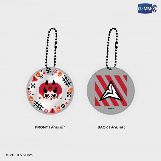 [PRE-ORDER] GMMTV - DOMIIA POCKET MIRROR 2 LAYERS KEYCHAIN | PERTH SANTA TIME STOPPER FANCON