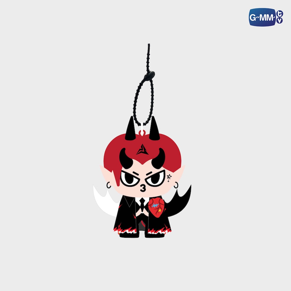 【PRE-ORDER】 GMMTV - DOMIIA DEVIL'S KISS DOLL KEYCHAIN