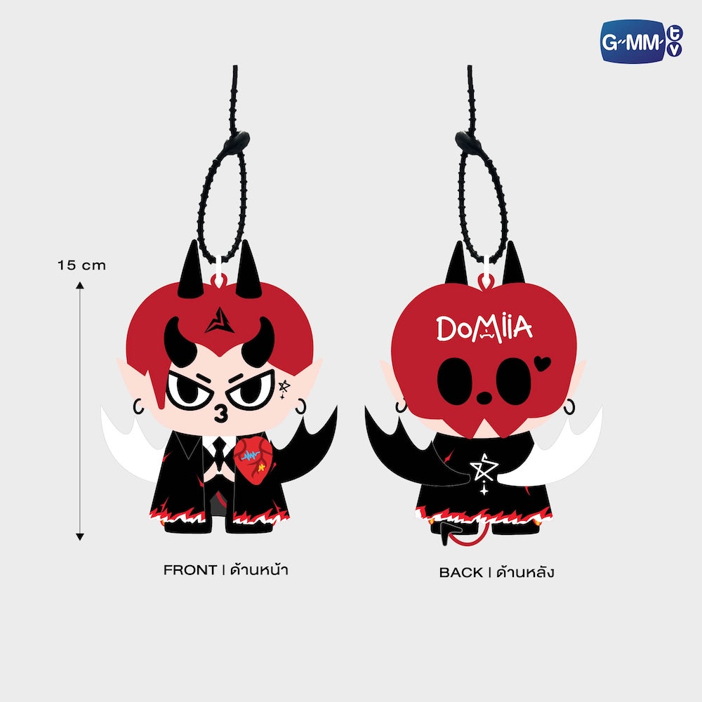 【PRE-ORDER】 GMMTV - DOMIIA DEVIL'S KISS DOLL KEYCHAIN