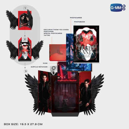 【PRE-ORDER】 GMMTV - DVD BOXSET PERTH SANTA DEVIL'S KISS CONCERT