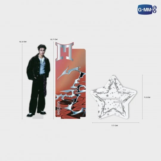 EUROPE GLOBAL PRE-ORDER GMMTV RISER CONCERT : THE FIRST RISE ACRYLIC STANDEE T-SHIRT DOLL KEYCHAIN BOX SET LYKN LYKN, JASP.ER, FELIZZ, CLO’VER, Krist, Nanon, Win Metawin, Gemini, Fourth, Phuwin, Perth
