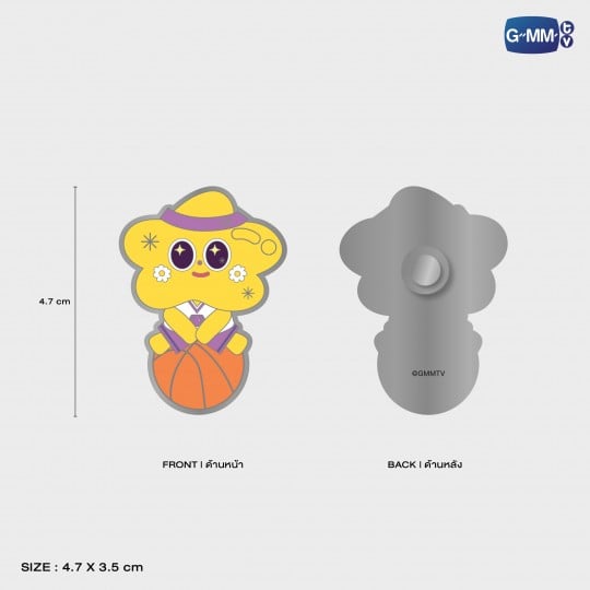 PRE-ORDER] GMMTV - CERI PIN | GMMTV STARLYMPICS 2025 – Funiki