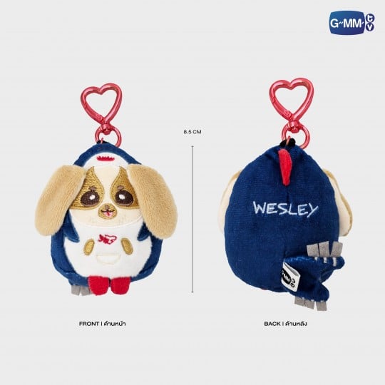 GMMTV - WESLEY TINY FRIENDS DOLL KEYCHAIN (WILLIAMEST) – Funiki