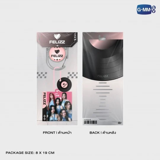 [PRE-ORDER] GMMTV - FELIZZ CARABINER KEYCHAIN【RISER CONCERT : THE FIRST RISE】