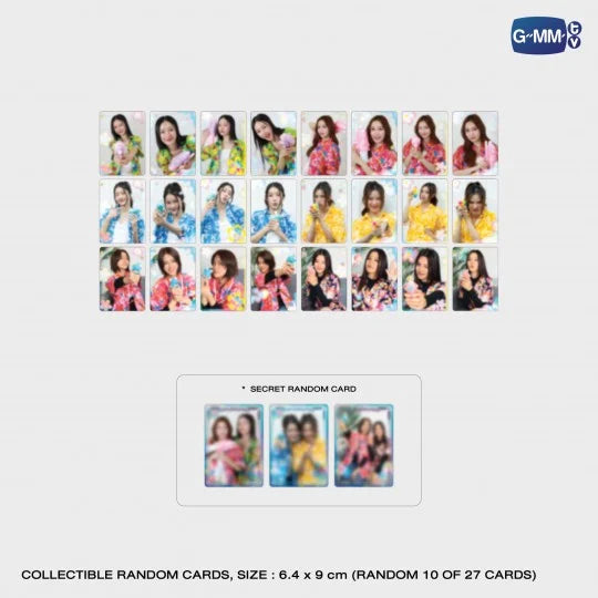 [PRE-ORDER] GMMTV - GIRLS COLLECTIBLE RANDOM CARD | SONGKRAN COLLECTION (Milk, Love, Namtan, Film, Emi, Bonnie)