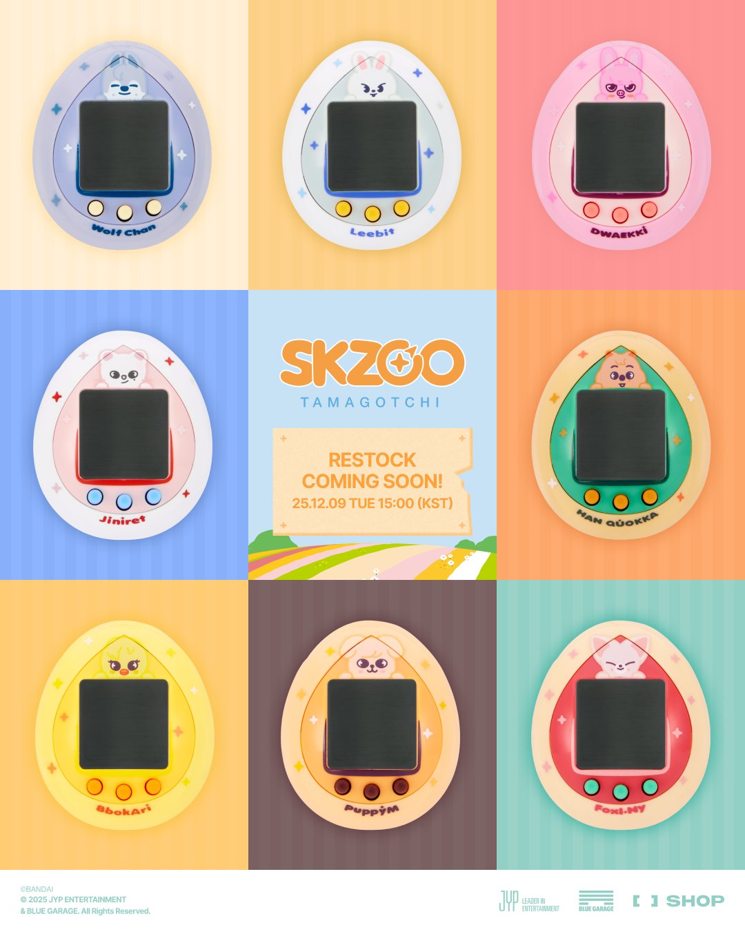 SKZOO_TAMAGOTCHI Wolf Chan Bang Chan Leebit Lee Know Dwaekki Changbin Jiniret Hyunjin HANQUOKKA Han BbokAri Felix PuppyM Seungmin FoxI.Ny I.N. SALE DISCOUNT_PRE-ORDER_EUROPE_STRAY_KIDS_DO_IT_DOMINATE_CELEBRATE_KARMA_ALBUM_Limited_CEREMONY DO IT