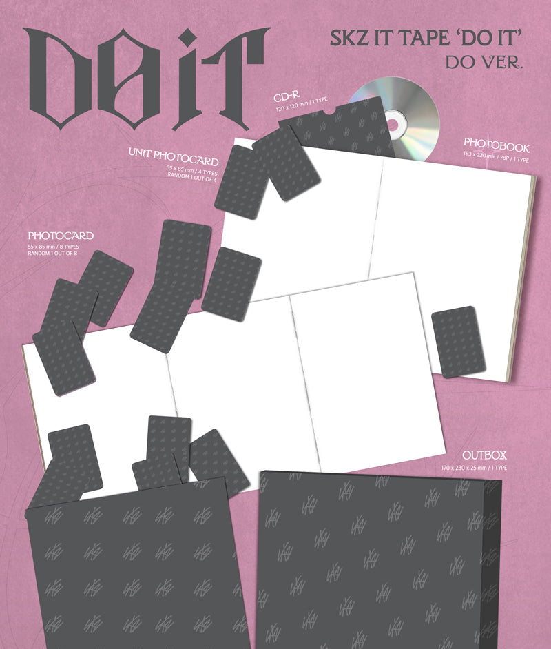 [PRE-ORDER] STRAY KIDS - SKZ "DO IT" Limited Edition [DO Ver.] + Pre-Order Benefit