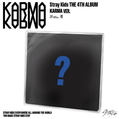 [PRE-ORDER] STRAY KIDS - 4th Full Album "KARMA" Limited Edition [KARMA Ver.] + Pre-Order Benefit (Choose POB)