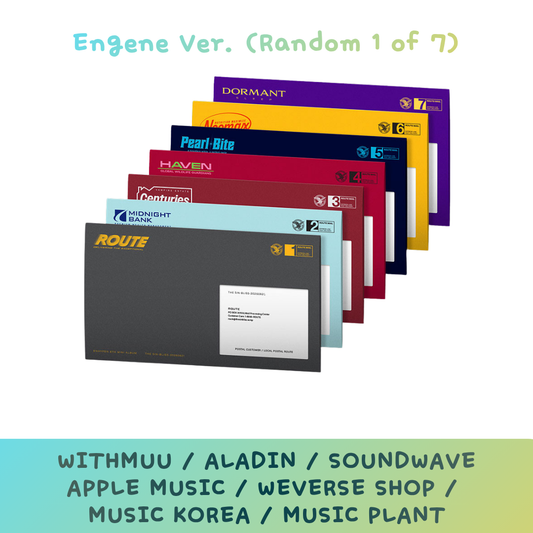 【PRE-ORDER】 ENHYPEN - THE SIN : BLISS (ENGENE ver.) (Random 1 of 7)【CHOOSE PRE-ORDER BENEFIT】