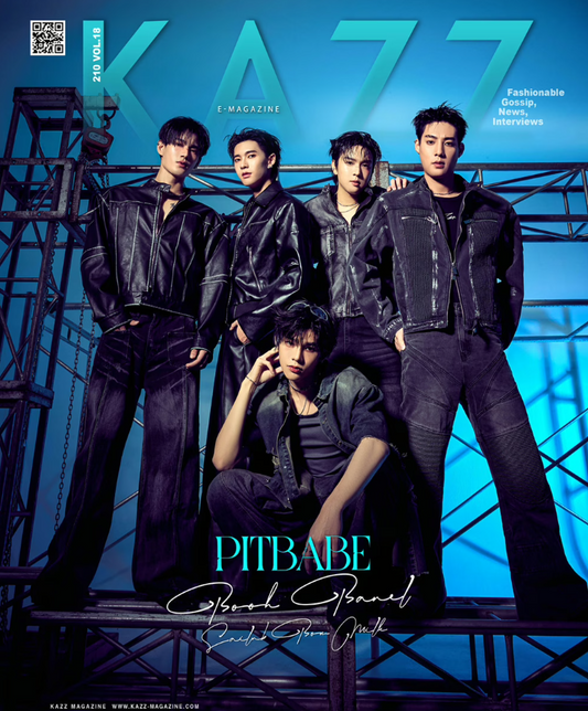 [PRE-ORDER] KAZZ Magazine No.210 PIT BABE – Pooh Pavel Sailub Pon Milk
