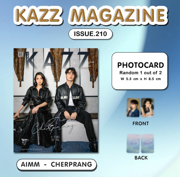 [PRE-ORDER] KAZZ Magazine No.210 9 YEARS OF YOU – Aimm Cherprang