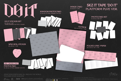 [PRE-ORDER] STRAY KIDS - SKZ "DO IT" [PLATFORM PLVE Ver.] + Pre-Order Benefit (Choose POB)