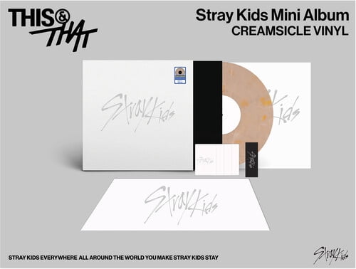 【PRE-ORDER】 STRAY KIDS - THIS & THAT (WALMART EXCLUSIVE) - CREAMSICLE VINYL