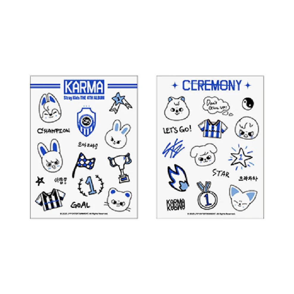 [PRE-ORDER] STRAY KIDS - KARMA POP-UP STORE [TATTOO STICKER]