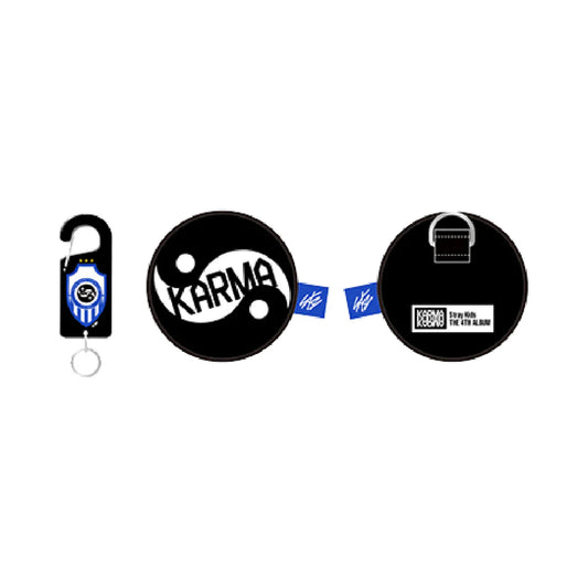 [PRE-ORDER] STRAY KIDS - KARMA POP-UP STORE [ACRYLIC CARABINER & BALL POUCH SET]