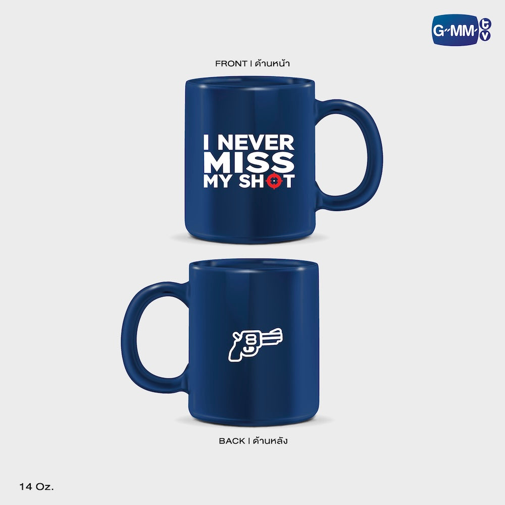 【PRE-ORDER】 GMMTV - I NEVER MISS MY SHOT (GUN) MUG ME AND THEE