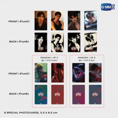 [PRE-ORDER] GMMTV - DVD BOXSET THE HEART KILLERS + Funiki Gift: Official Postcard or Photocard
