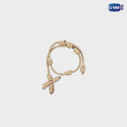 【PRE-ORDER】 GMMTV - CROSS BRAIDED CORD BRACELET | TICKET TO HEAVEN