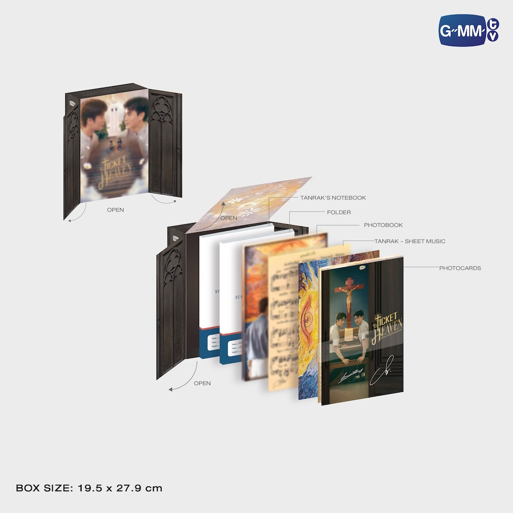 【PRE-ORDER】 GMMTV - DVD BOXSET TICKET TO HEAVEN